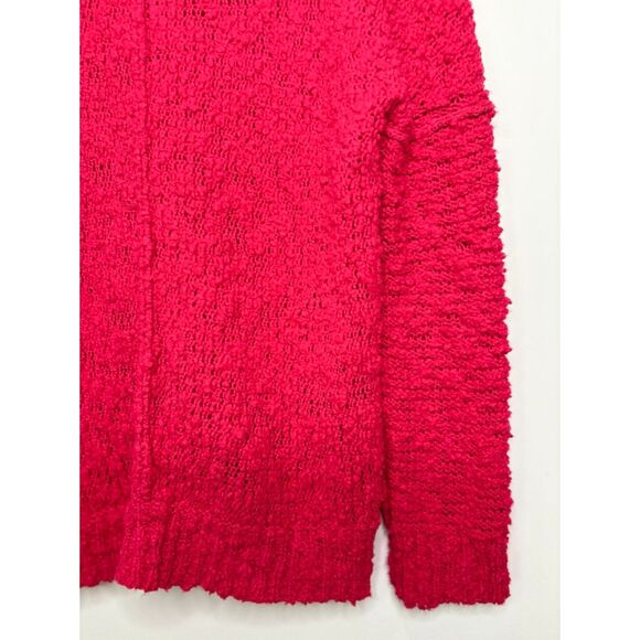 Free People Vneck Loose Knit Sweater Size XS-small Boho Holiday k41 - Picture 12 of 16